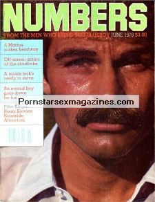 Numbers Gay Magazine June 1978 - David Grant - Patrick Uribe - RARE Number